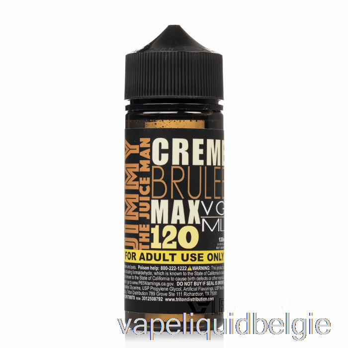 Vape Smaken Crème Brulee - Jimmy The Juiceman - 120ml 6mg
